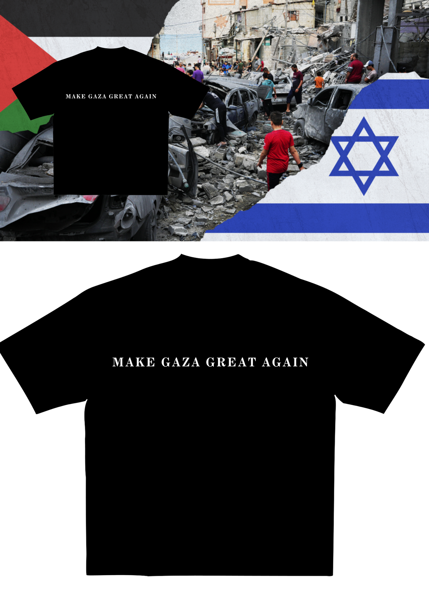 MAKE GAZA GREAT AGAIN by SOLJAH KULTURE (TSHIRT)
