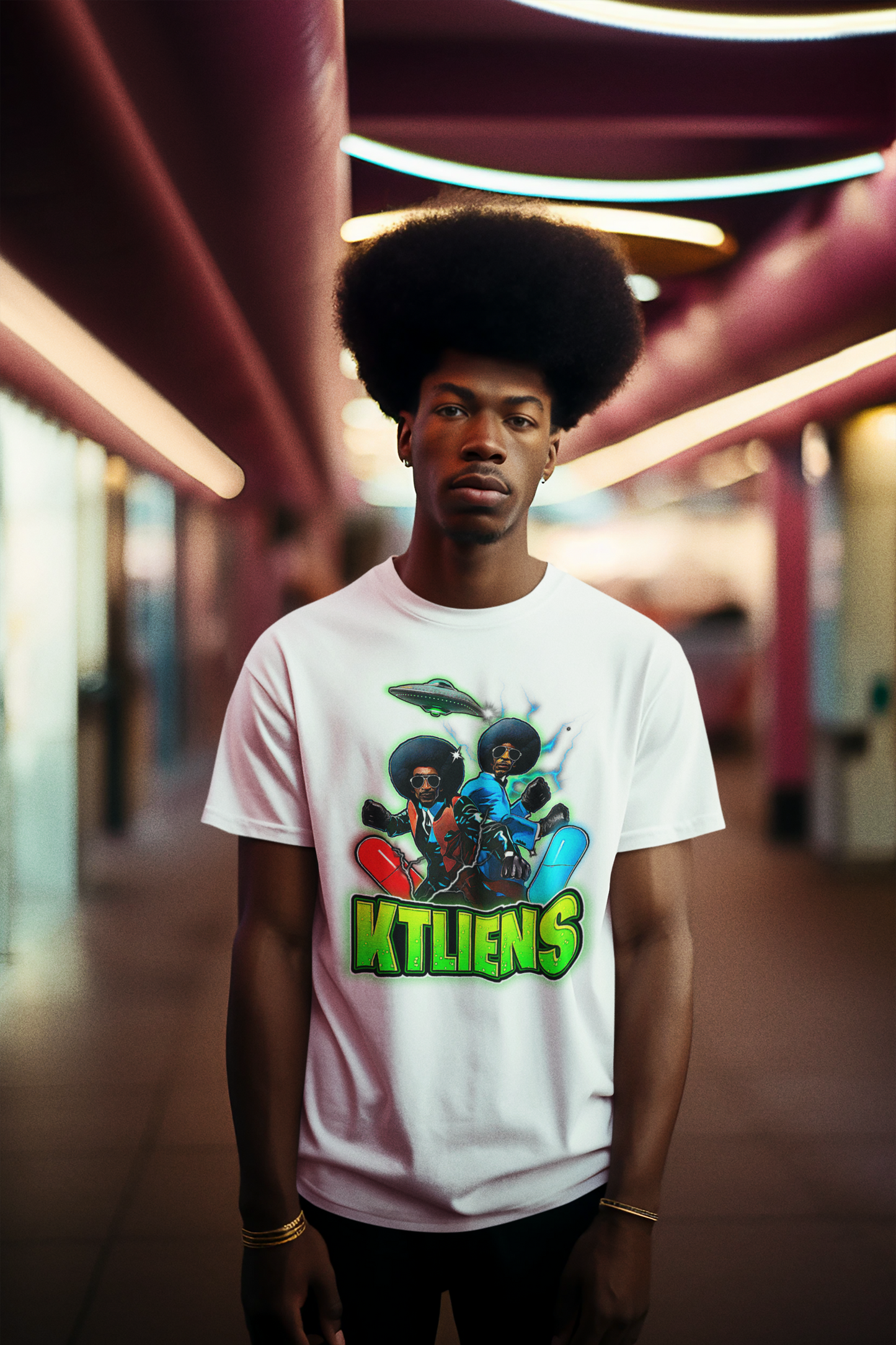 KTLiens Animated Characters T-Shirt