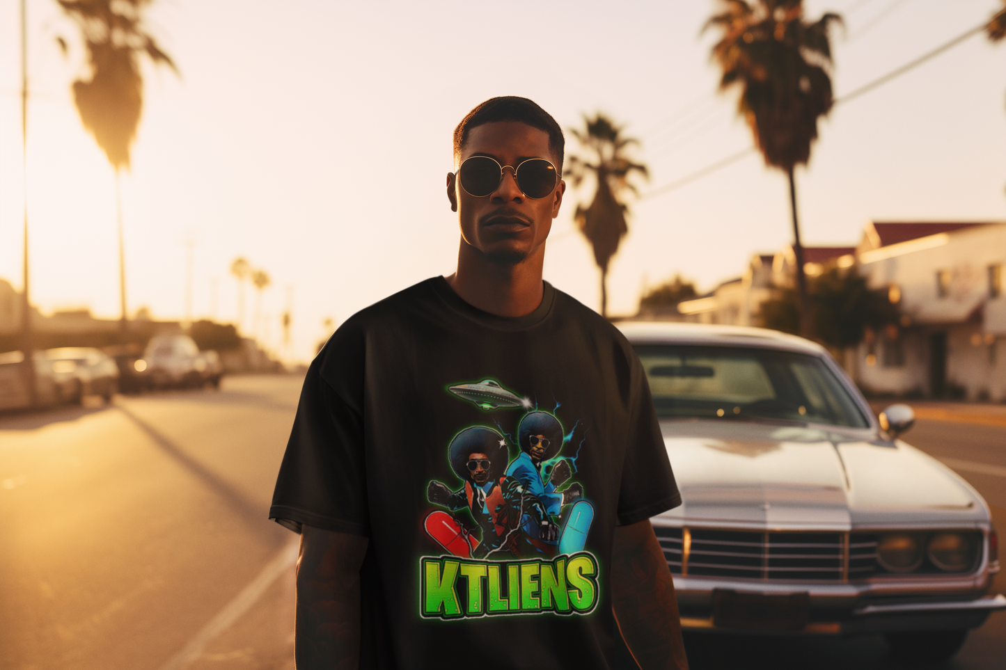 KTLiens Animated Characters T-Shirt