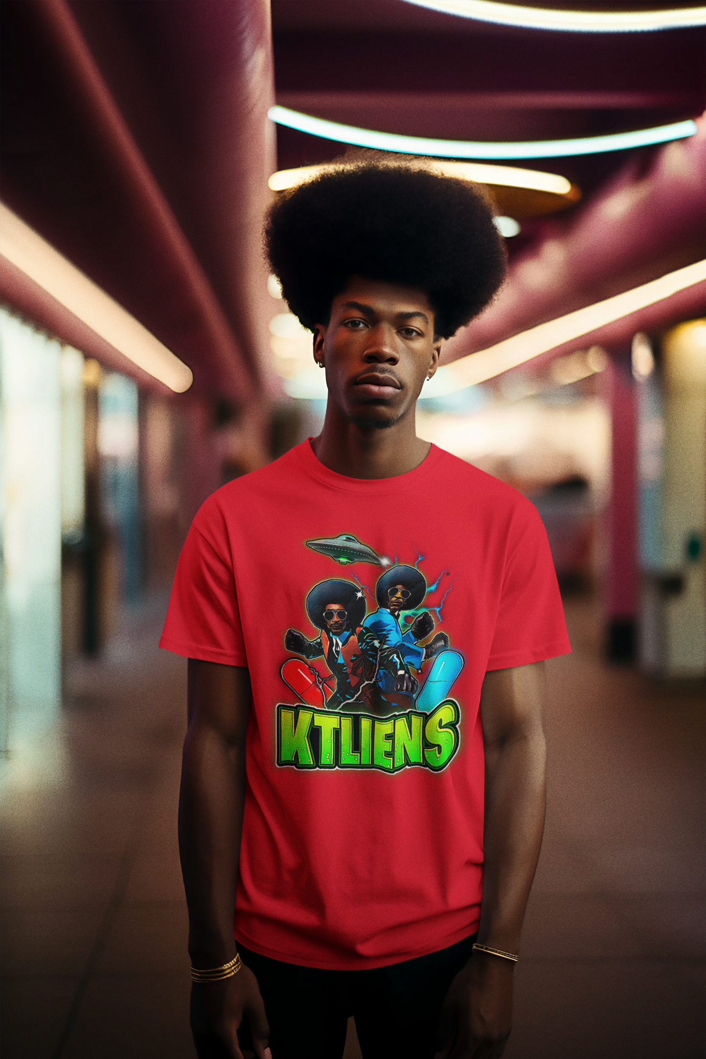 KTLiens Animated Characters T-Shirt